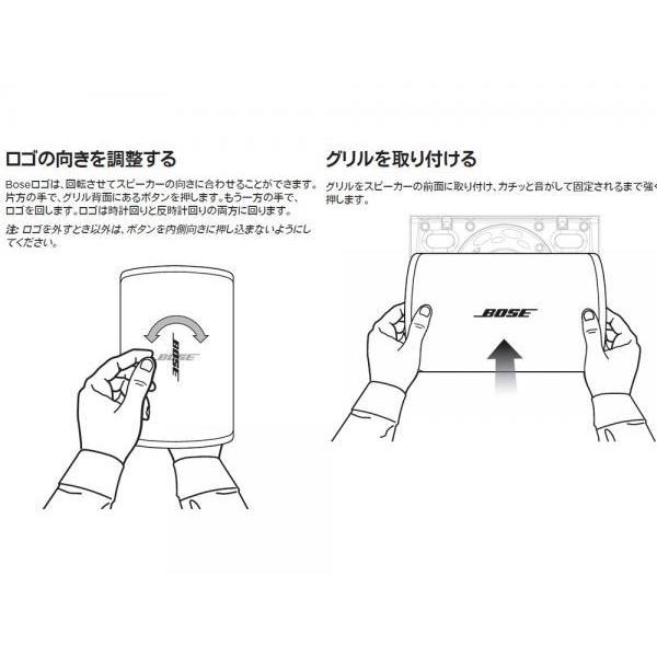 BOSE（ボーズ） DM3SE PAIR BLK (ペア) 全天候型 露出型スピーカー 黒
