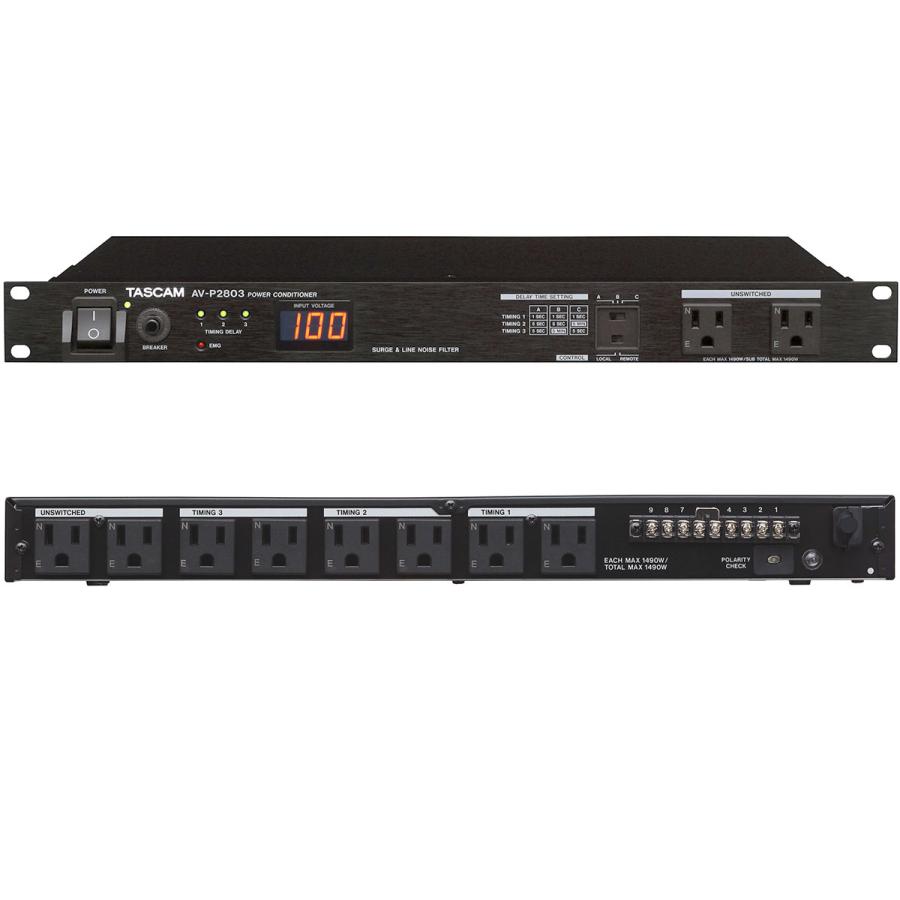 TASCAM TASCAM(タスカム) AV-P2803 ◇ 電源・パワーディストリビュー