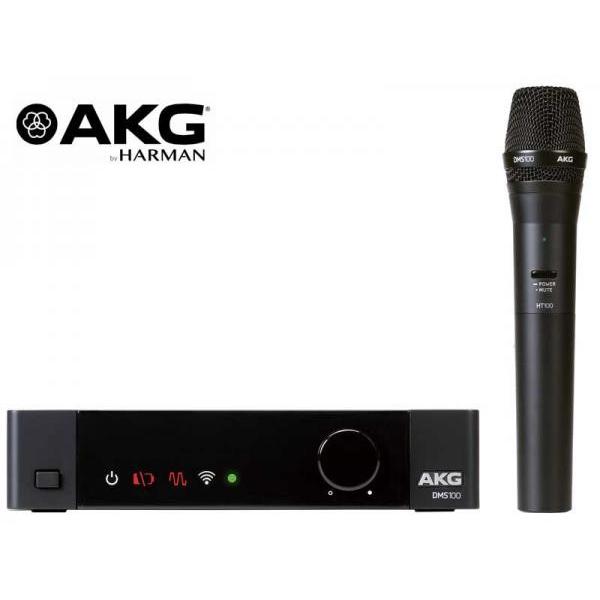 AKG - (エーケージー) DMS100 SET ハンドヘルドマイク ◆  ハンドヘルドタイプ 演説/告げ知らせる向け 無線電話取り合わせ 【4月24日切っ掛け、店卸し資産あり 】