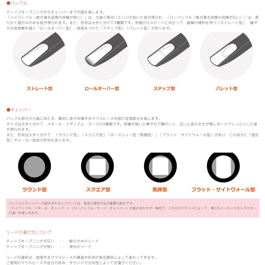 Otto Link(オットーリンク) 6 アルトサックス オリジナルラバー マウス