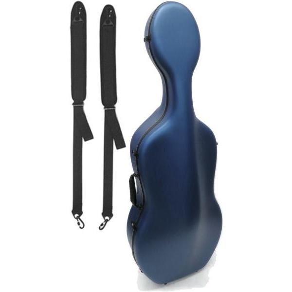 Carbon Mac CFC-2S サテン ブルー S-BLU チェロケース 4/4 cello hard