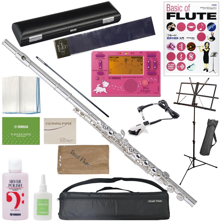 Pearl Flute PF-505E フルート プレスト Eメカニズム 銀メッキ