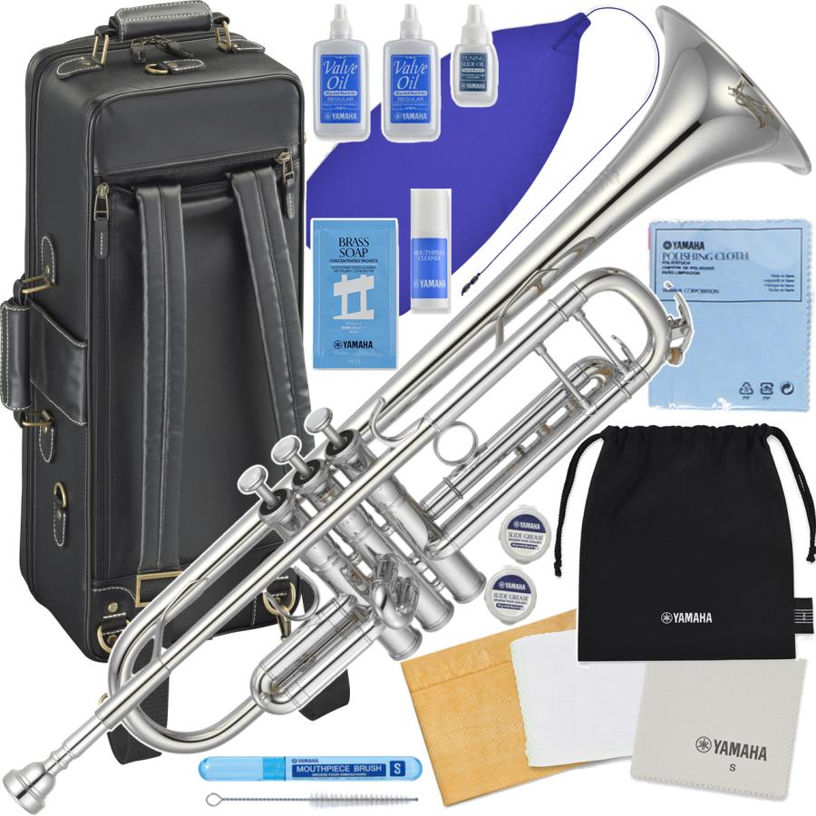 YAMAHA ヤマハ　XenoトランペットYTR8335S　ケース付き YAMAHA（ヤマハ） 5年保証対象 YTR-8335S トランペット Xeno ゼノ 銀