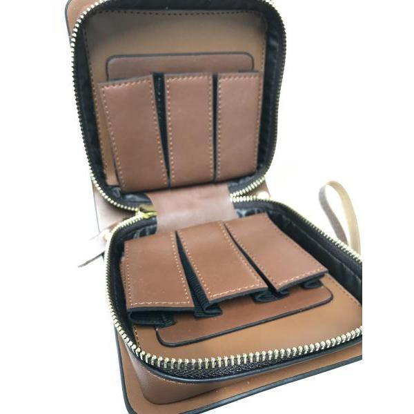 TOMBO(トンボ) No.BGH106 ハーモニカケース 10穴 ブルースハープ 6本収納 10ホールズ 合皮 ソフトケース Blues