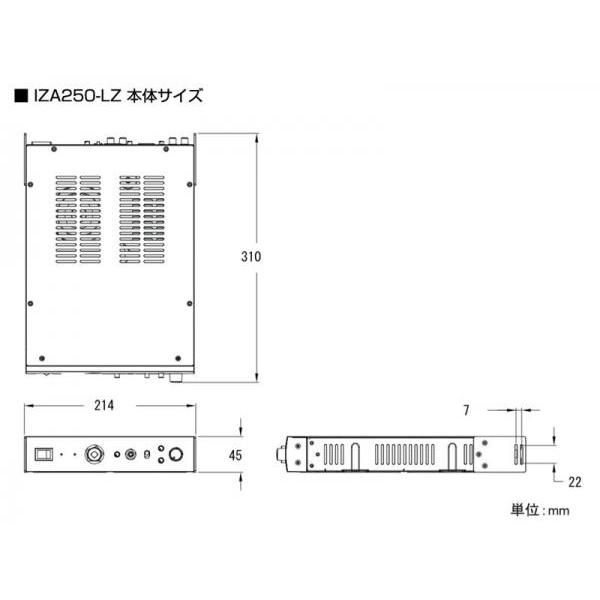 BOSE(ボーズ) FS2CW 3ペア ( 6台 )  天井埋込 ローインピ BGMセット( IZA250-LZ v2)｜watanabegakki｜04