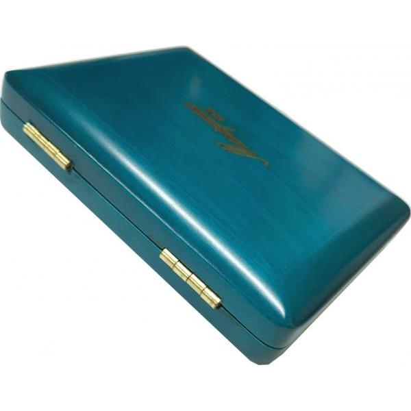 Marigaux(マリゴ) OB6BL オーボエ リードケース ブルー オーボエリード 6本収納 木製 oboe reeds case