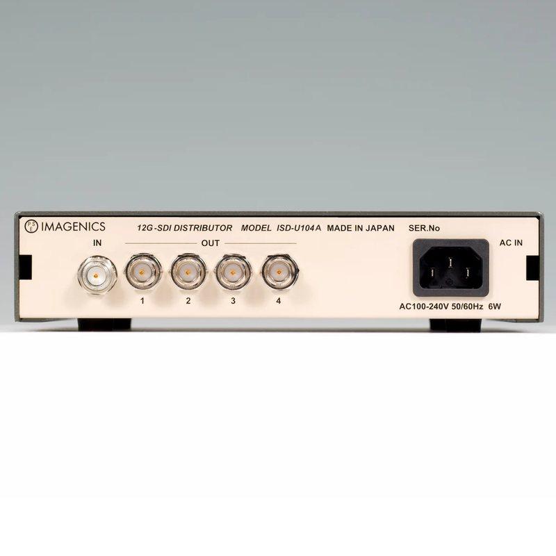 IMAGENICS(イメージニクス) ISD-U104A ◇ 1入力4出力 12G-SDI 分配器
