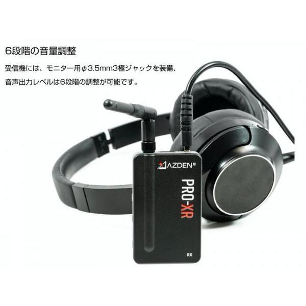 AZDEN(アツデン) PRO-XR ◇ ワイヤレスマイクロホンシステム 2.4GHz