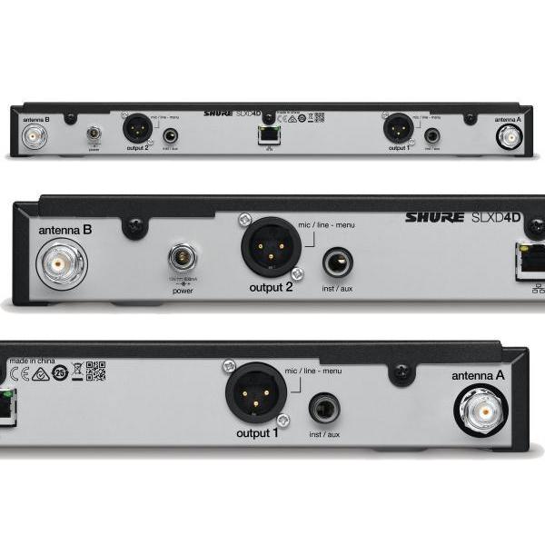 SHURE SHURE(シュア) SLXD4D 【SLXD4DJ=-JB】デュアル ◇ SLX-D  