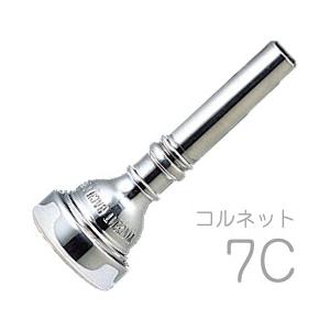 Vincent Bach(ヴィンセント バック) 7C コルネット マウスピース SP 銀メッキ スタンダード Cornet mouthpiece Silver plated ♯7C 北海道 沖縄 離島不可