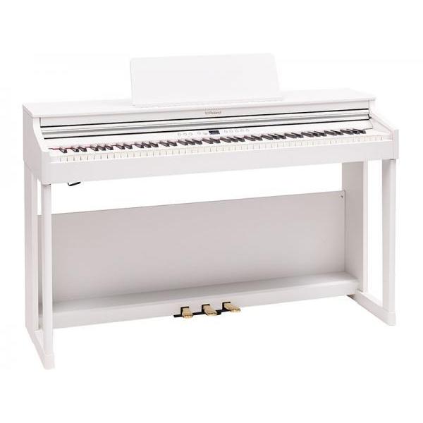 Roland(ローランド) 電子ピアノ RP701-WH ホワイト 88鍵盤 ピアノタッチ 据え置きタイプ【受注後納期連絡／代引き不可 】