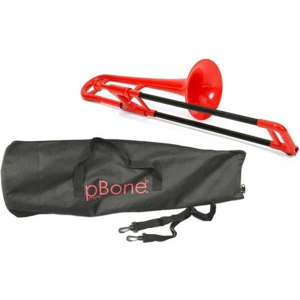 PINSTRUMENTS PBONE2R Pボーン ミニ コントラルトトロンボーン 赤いこと P-BONE mini  可塑性物質製 以下は相応う不可 北海道 沖縄 離島 同梱 トロンボーン-楽器、手芸、コレクション-楽器、器材