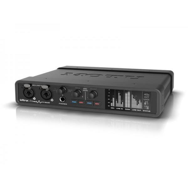 MOTU(マーク オブ ザ ユニコーン) UltraLite mk5 オーディオインターフェイス DAW DTM 配信 正規品【納期未定 】