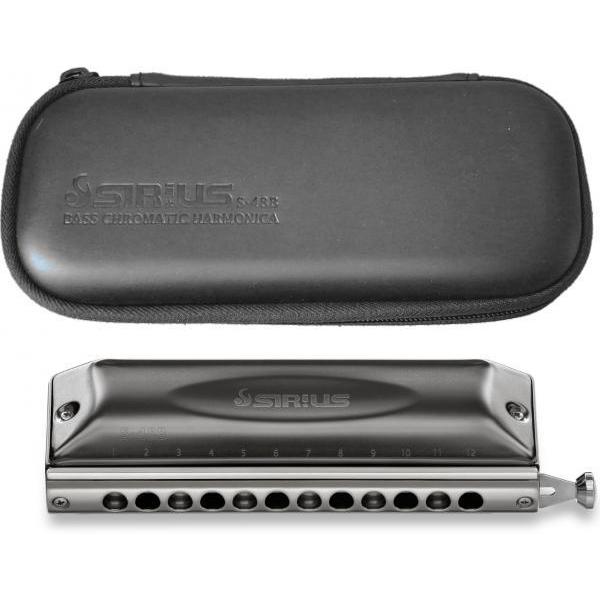 SUZUKI S-48B シリウス バスクロマチック 12穴 クロマチックハーモニカ バスハーモニカ 低音域モデル SIRIUS Chromatic Harmonica　北海道 沖縄 離島不可
