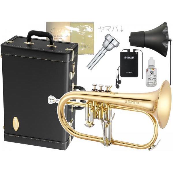 JUPITER JFH1100R フリューゲルホルン ラッカー 管楽器 B♭ ローズブラスベル ゴールド Flugelhorn JFH