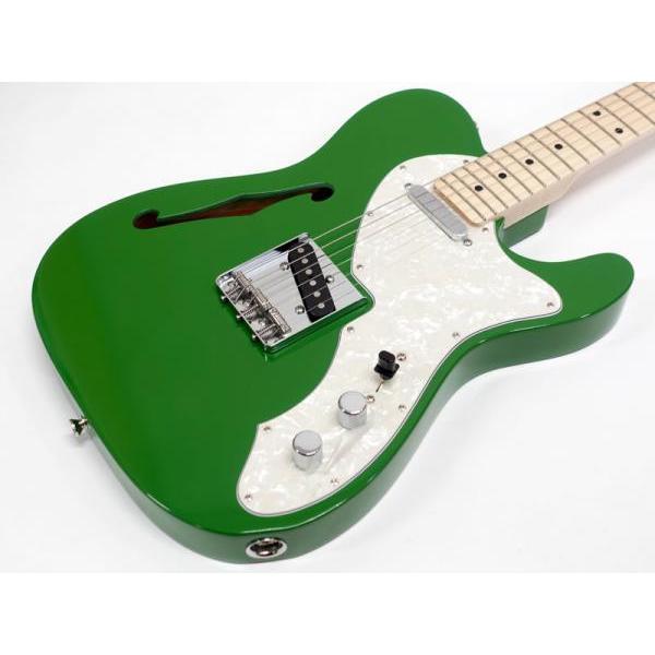 K.Nyui Custom Guitars KNTE Thinline Green 国産ギター シンライン