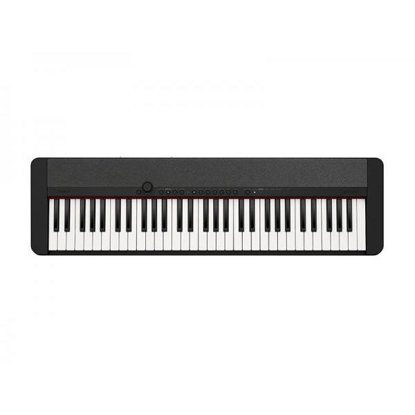 CASIO(カシオ) CT-S1 BK スタンド・ヘッドホン セット［ブラック