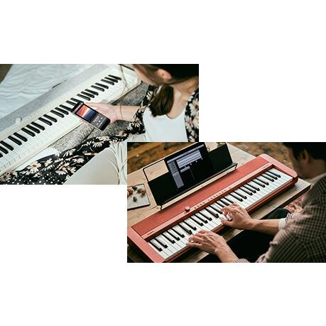 CASIO(カシオ) CT-S1 BK スタンド・ヘッドホン セット［ブラック