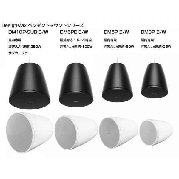 Bose ブラック スピーカー　DM3P 1ペア　ペンダント型 BOSE DesignMax DM3P Loudspeaker (ペア) ブラック ペンダント型