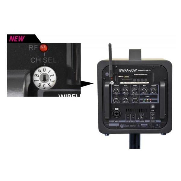 Belcat BWPA-30W（チャンネル可変式モデル） ◇ 周波数 1ch ワイヤレス