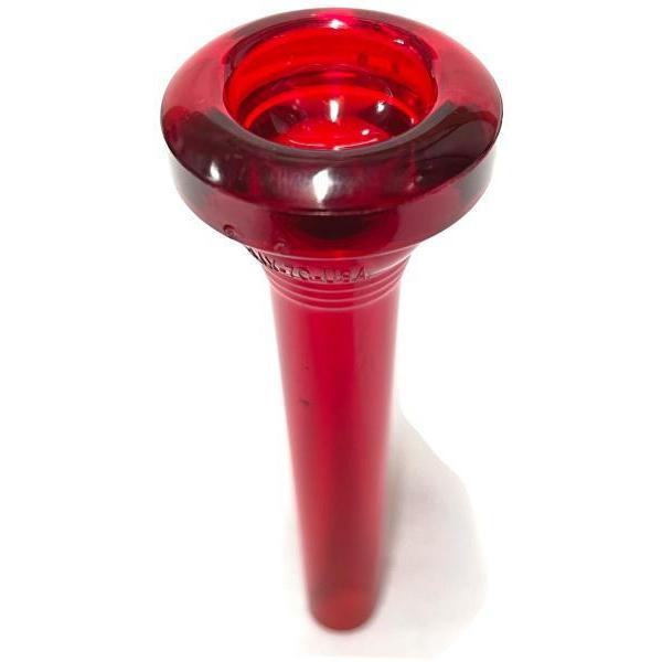 KELLY(ケリー) トランペット 7C クリスタルレッド マウスピース ポリカーボネート プラスチック 樹脂製 Trumpet mouthpiece Crystal red 北海道 沖縄 離島不可の画像