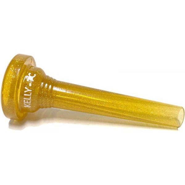 KELLY(ケリー) コルネット 7C グリッターゴールド マウスピース ポリカーボネート プラスチック 樹脂製 Cornet mouthpiece Glitter Gold 北海道 沖縄 離島不可