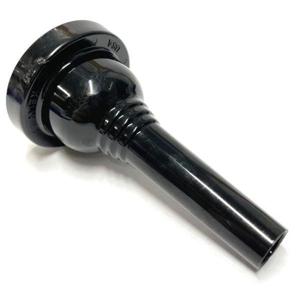 ZO EU-05 プラスチックユーフォニアム マウスピース,ソフトケース付 黒