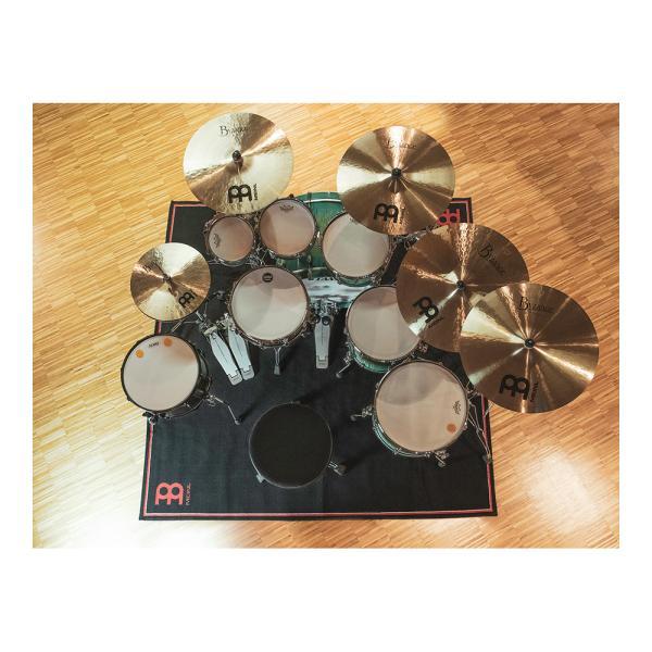MEINL Meinl(マイネル) Drum Rug MDRL-BK BLACK Lサイズ 大きめ