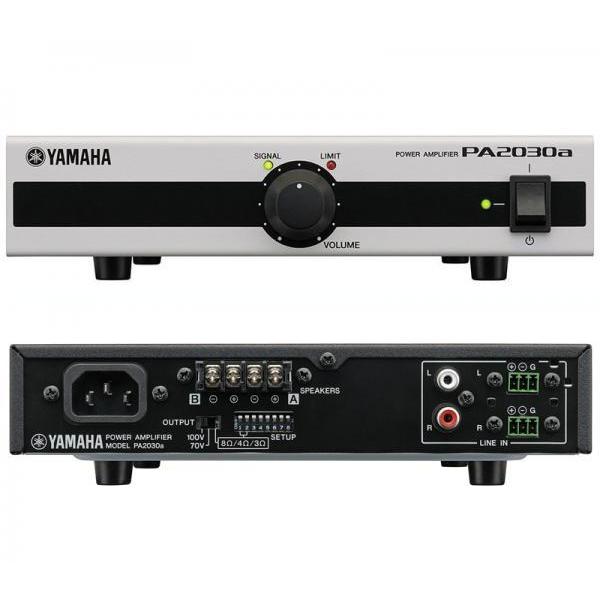 YAMAHA（ヤマハ） VS6 ブラック 2ペア(4台) + PA2030a 小規模店舗 BGM