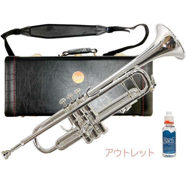 Vincent Bach 180ML37SP Bb 唐人笛 降車口 イエローブラスベル 銀メッキ 管楽器 B♭ Trumpet 180 Series 北海道 沖縄 離島不可 楽器、手芸、コレクション-トランペット