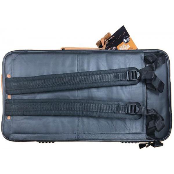 GARD BAGS 5-ECLK ブラック レザー トリプル トランペットケース