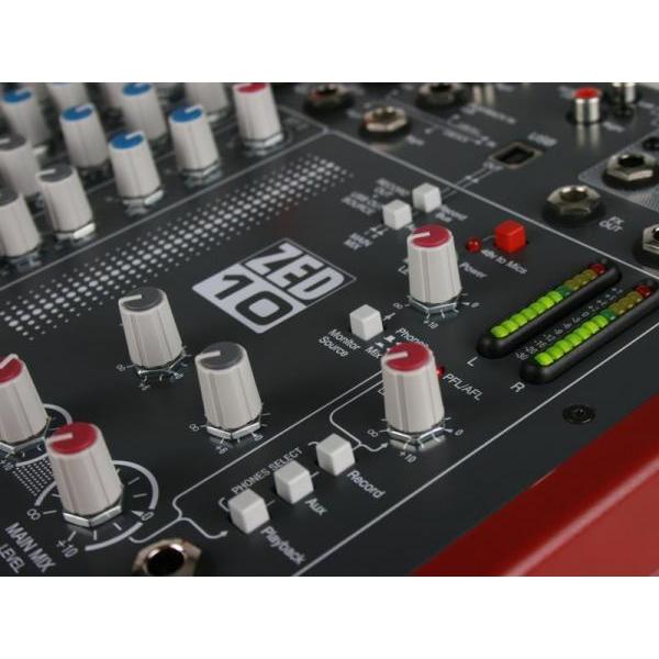 ALLEN＆HEATH(アレンアンドヒース) ZED-10 ◇ 10chアナログミキサー