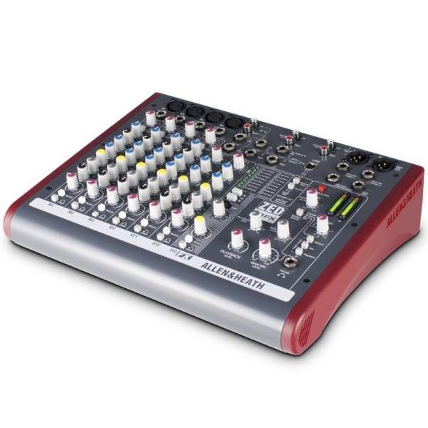ALLEN＆HEATH(アレンアンドヒース) ZED-10FX ◆ 内蔵エフェクト搭載 10chアナログミキサー (マイク入力4ch) ZED10FX