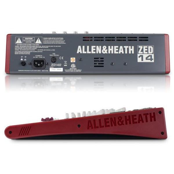 ALLEN＆HEATH(アレンアンドヒース) ZED14 ◇ 14chアナログミキサー