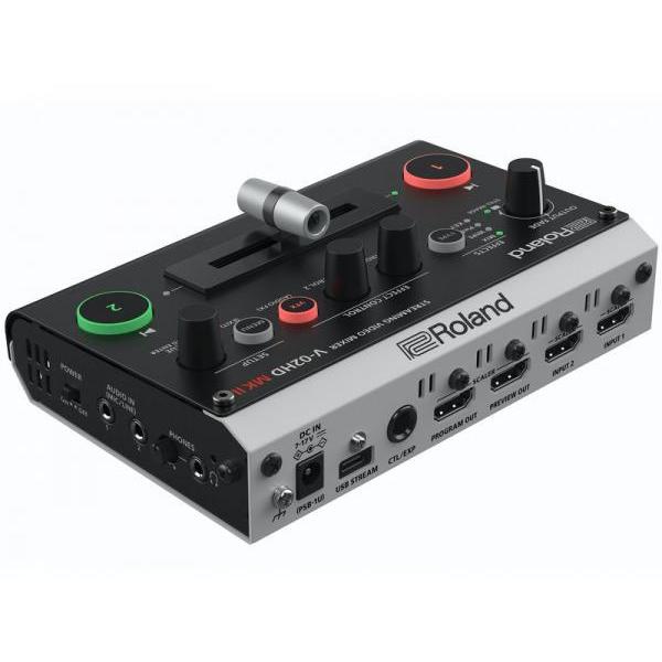 Roland V-02HD MK II ストリーミングビデオミキサー Roland V-02HD MK II ストリーミングビデオミキサー｜映像機材の