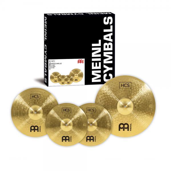 Meinl(マイネル) HCS シリーズ シンバルセット Complete Cymbal Set-up 14"Hihat/16"Crash/20"Ride HCS141620 【4月23日時点メーカー在庫あり 】｜watanabegakki