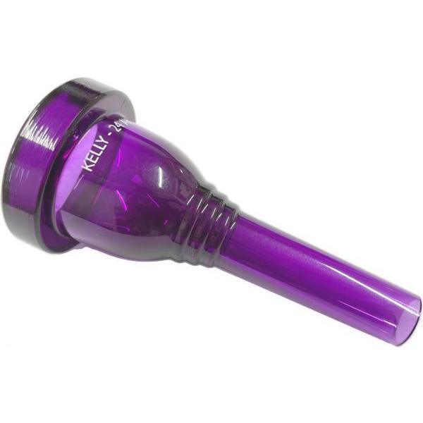 KELLY(ケリー) チューバ 24AW クリスタルパープル マウスピース ポリカーボネート プラスチック 樹脂製 Tuba mouthpiece Crystal Purple　北海道 沖縄 離島不可