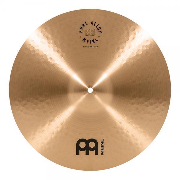 Meinl(マイネル) Pure Alloy Series クラッシュシンバル 16\" Medium Crash PA16MC 【クリーナー クロス 付 】"