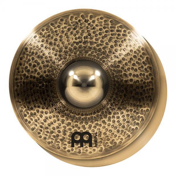 Meinl(マイネル) Pure Alloy Custom Series ハイハットシンバル 15\" Medium Thin Hihat ペア PAC15MTH 【クリーナー クロス 付 】"