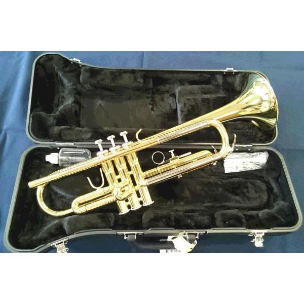 jupiter jtr500 トランペット　ケース付き JUPITER JTR500 トランペット ラッカー 管楽器 ゴールド 管体 B