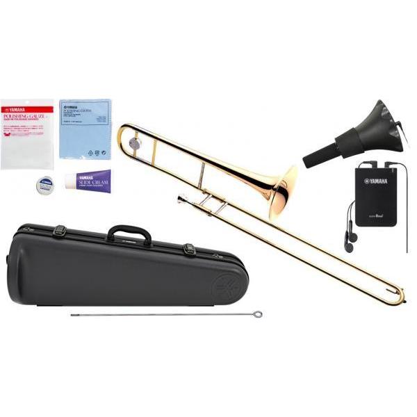 YAMAHA(ヤマハ) YSL-455G テナートロンボーン ゴールドブラスベル B♭ デュアルボア トロンボーン 管楽器 Tenor Trombones SB5X セット C　北海道 沖縄 離島不可