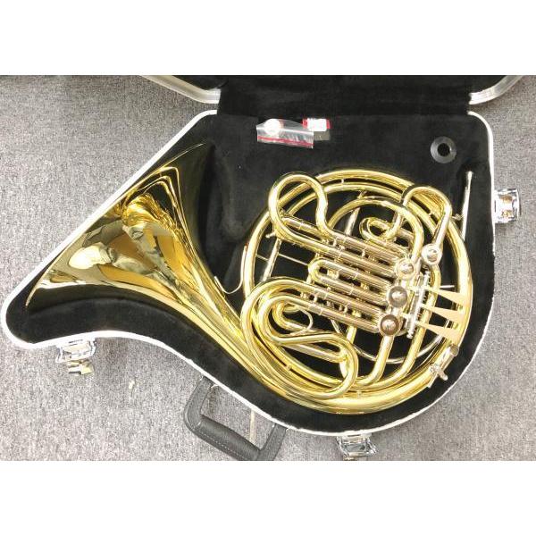 HOLTON フレンチホルン H378ER アウトレット ワンピース イエローブラス フルダブル F/B♭ Full double French horn 以下対応不可 北海道 沖縄 離島 代引きの画像