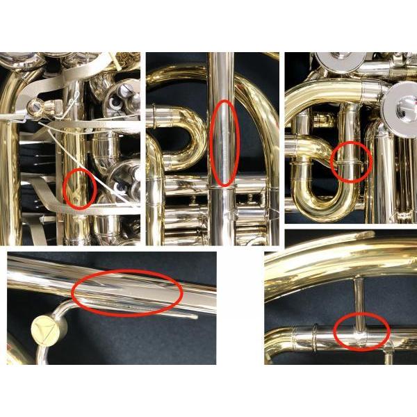 HOLTON フレンチホルン H378ER アウトレット ワンピース イエローブラス フルダブル F/B♭ Full double French horn 以下対応不可 北海道 沖縄 離島 代引きの画像