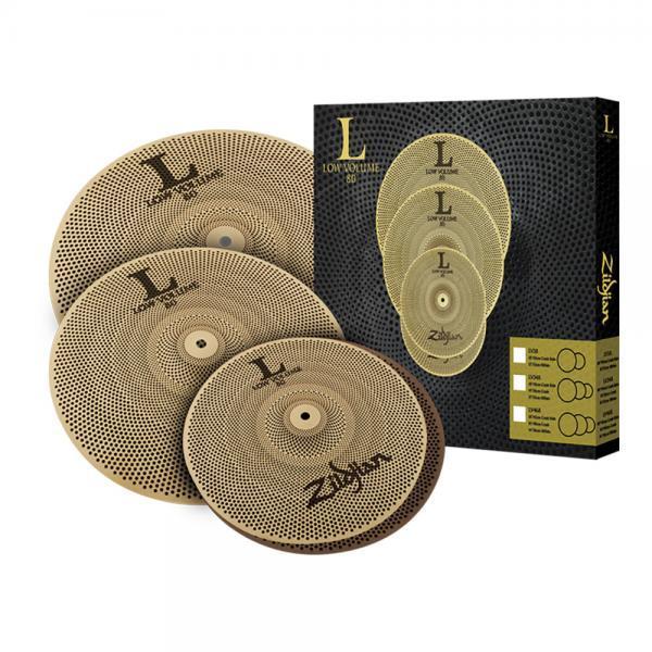 Zildjian(ジルジャン) L80 Low Volume Cymbal Set NAZLLV468 ローボリューム 14HH / 16C / 18CR【在庫有り クリーナー クロス 付 】