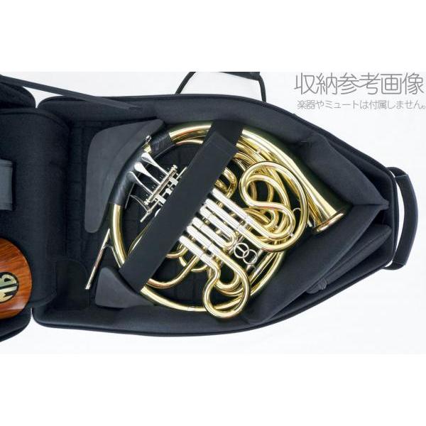 Marcus Bonna MB5st WRD デタッチャブル ホルン ケース ワインレッド ナイロン リュック セミハードケース ベルカットモデル 縦置き MB-5 北海道 沖縄 離島不可|watanabegakki|02