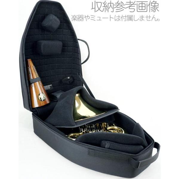 Marcus Bonna MB5st WRD デタッチャブル ホルン ケース ワインレッド ナイロン リュック セミハードケース ベルカットモデル 縦置き MB-5 北海道 沖縄 離島不可|watanabegakki|06