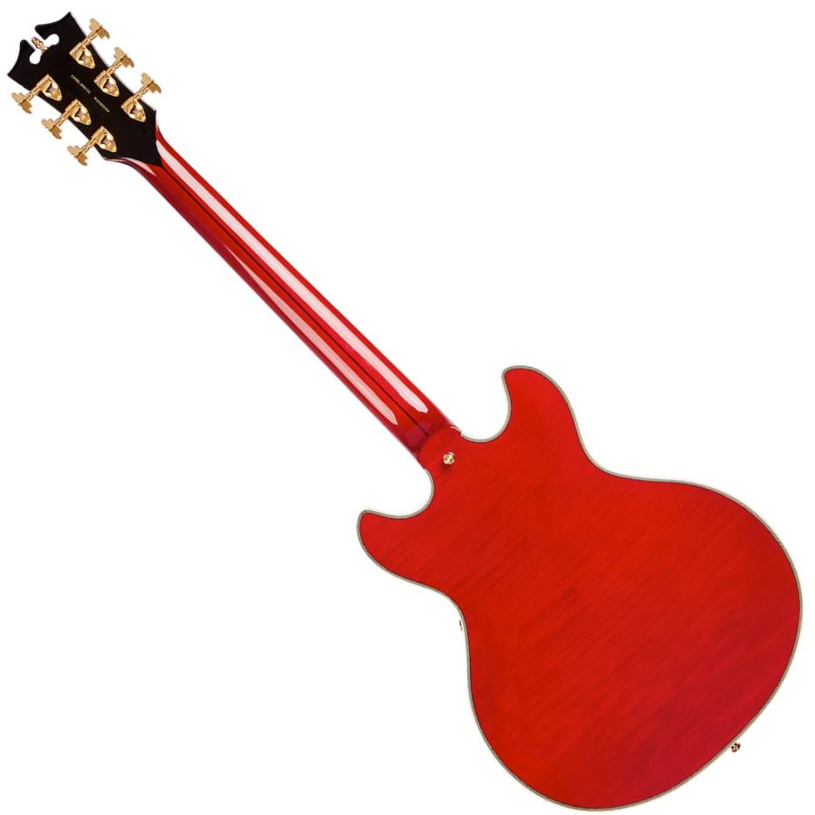 D'Angelico(ディアンジェリコ) Excel Mini DC Trans Cherry セミアコ