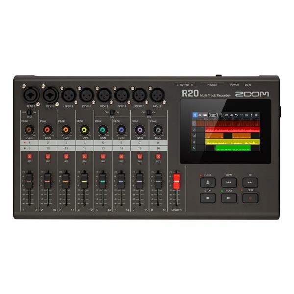 ズーム（zoom） R20 16トラック仕様マルチトラックレコーダー