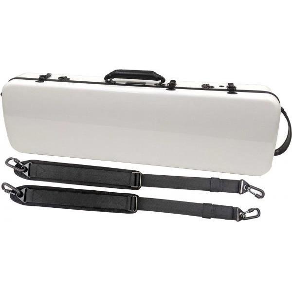 Carbon Mac CFV-1 バイオリン ホワイト ハードケース 四角タイプ 白色