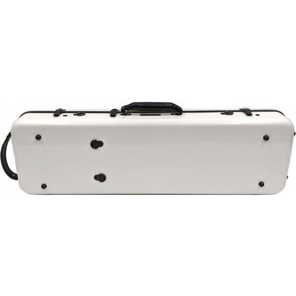 Carbon Mac CFV-1 バイオリン ホワイト ハードケース 四角タイプ 白色 リュック サイズ violin case white WH セット A　北海道 沖縄 離島 代引き不可